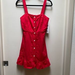Zara red dress NWT